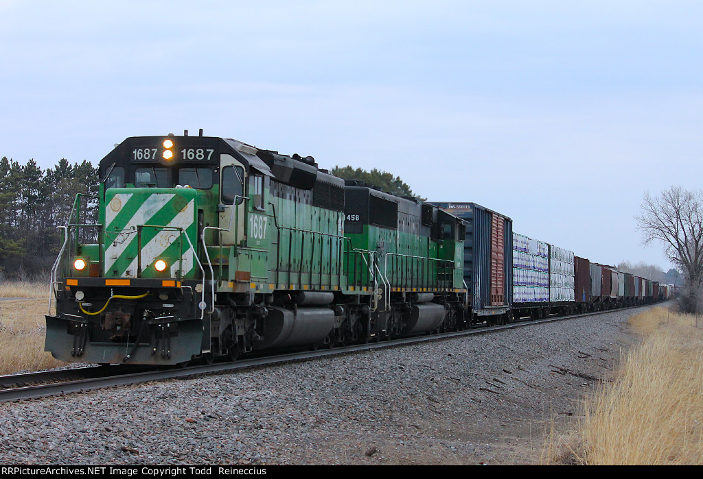 BNSF 1687